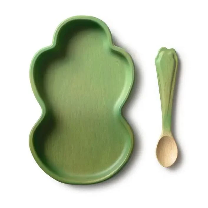 Oli & Carol Kendall the Kale Plate & Spoon Set