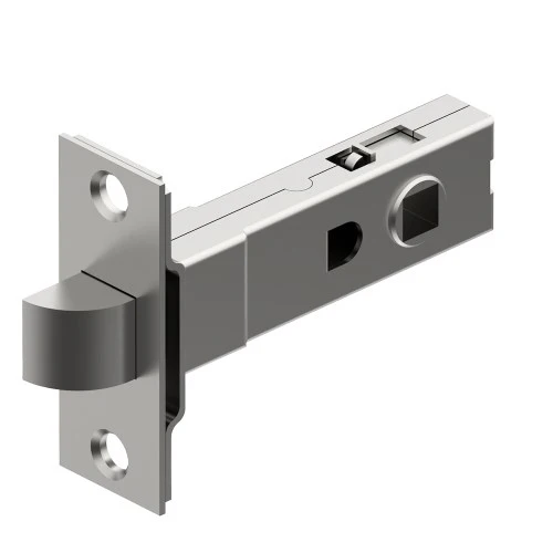 Tube Latch, Bolt Through, 7.6mm Brass Hub – 60mm Backset