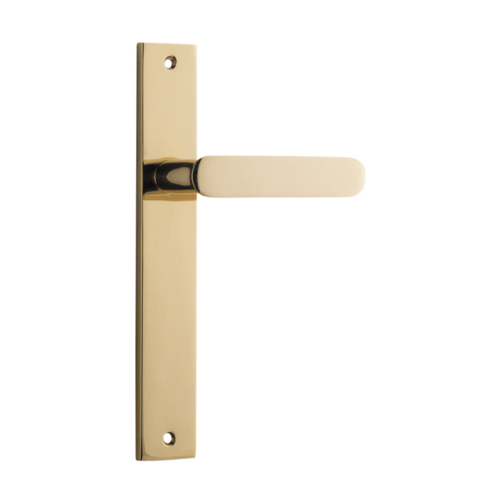 Iver Bronte Lever on Rectangular Backplate (Pair)