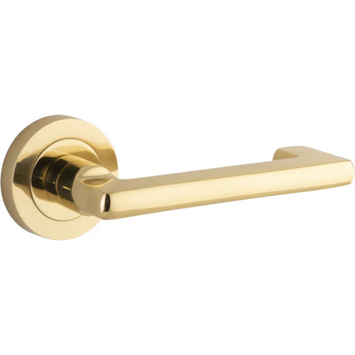 Iver Baltimore Return Lever on Round Rose (Pair)