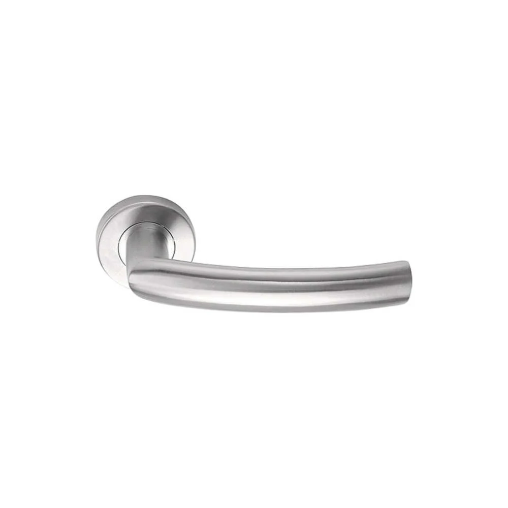 Formani BASICS LB14 Lever on Round Rose (Pair)