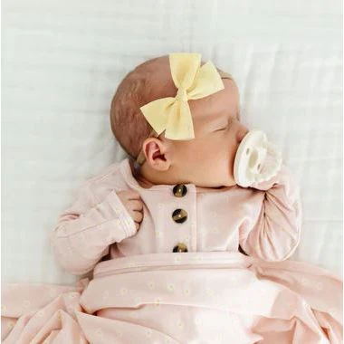Lou Lou & Company Tulle Bow Lemon Headband