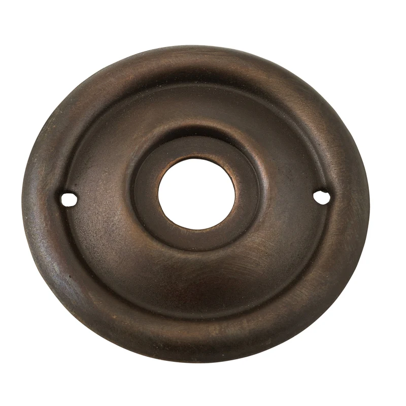 Tradco Milled Edge Mortice Knob Backplates