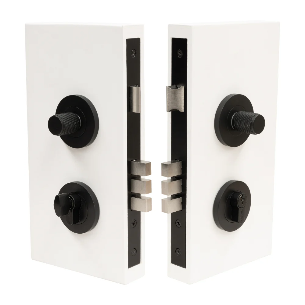 Windsor NIDO Double Turn Lock Kit: Knurled, Keyed Alike