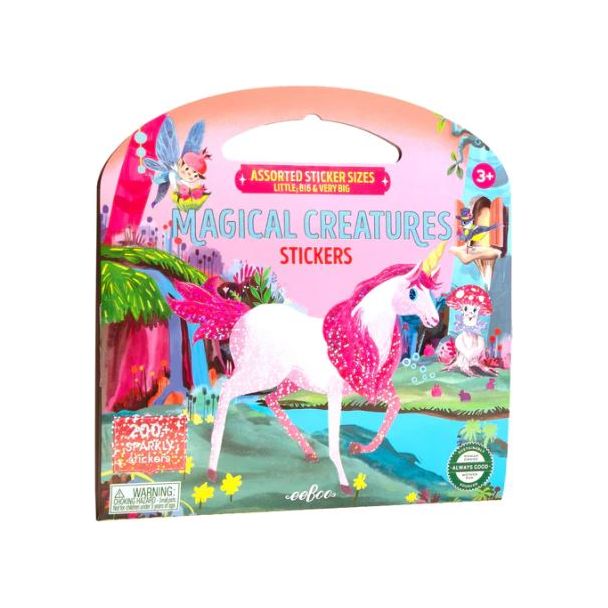 eeBoo Magical Creatures Shiny Stickers