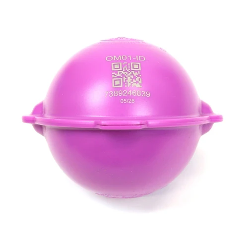TEMPO | OmniMarker-ID Underground Utility Marker Ball (Purple, Non-Potable, 66.35kHz) | #OM01-ID