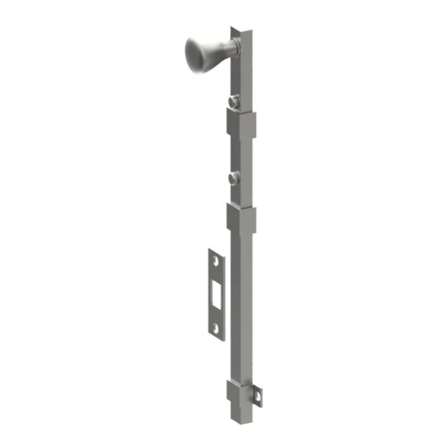 Panic Bolt, Concealed Fix, 600mm including Floor Plates and Screws