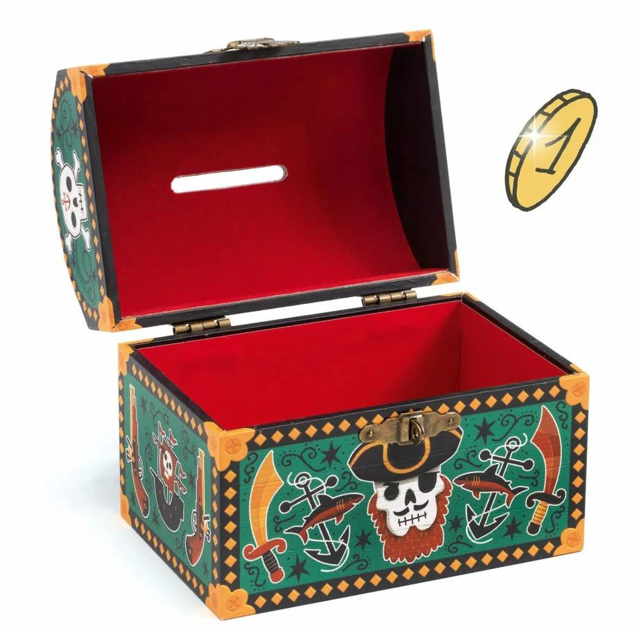 Djeco Pirate Treasure (Money) Box