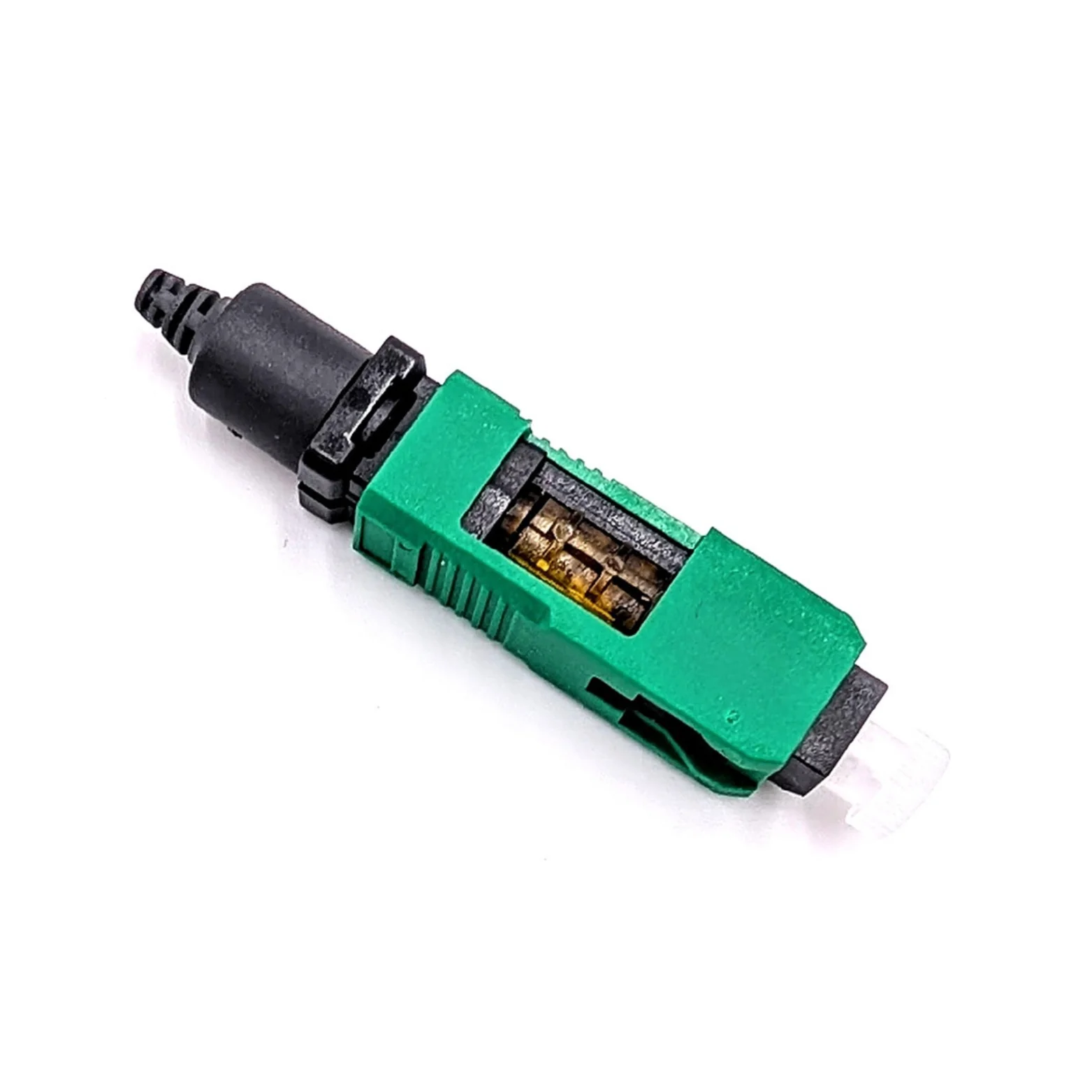 OPTIX AMERICA | FTTH Field-Installable 900um SC/APC Mechanical Connectors (10 pack) | #FTTHMC-SCA-SM-09-10