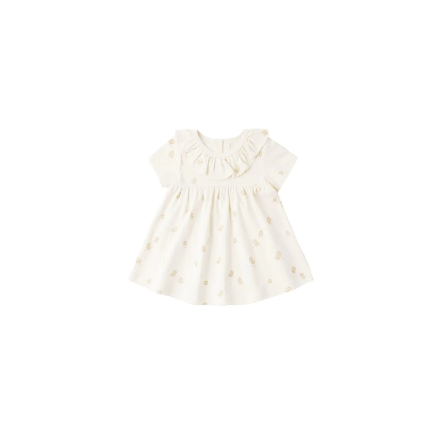Quincy Mae Ruffle Collar Jersey Dress – Chicks