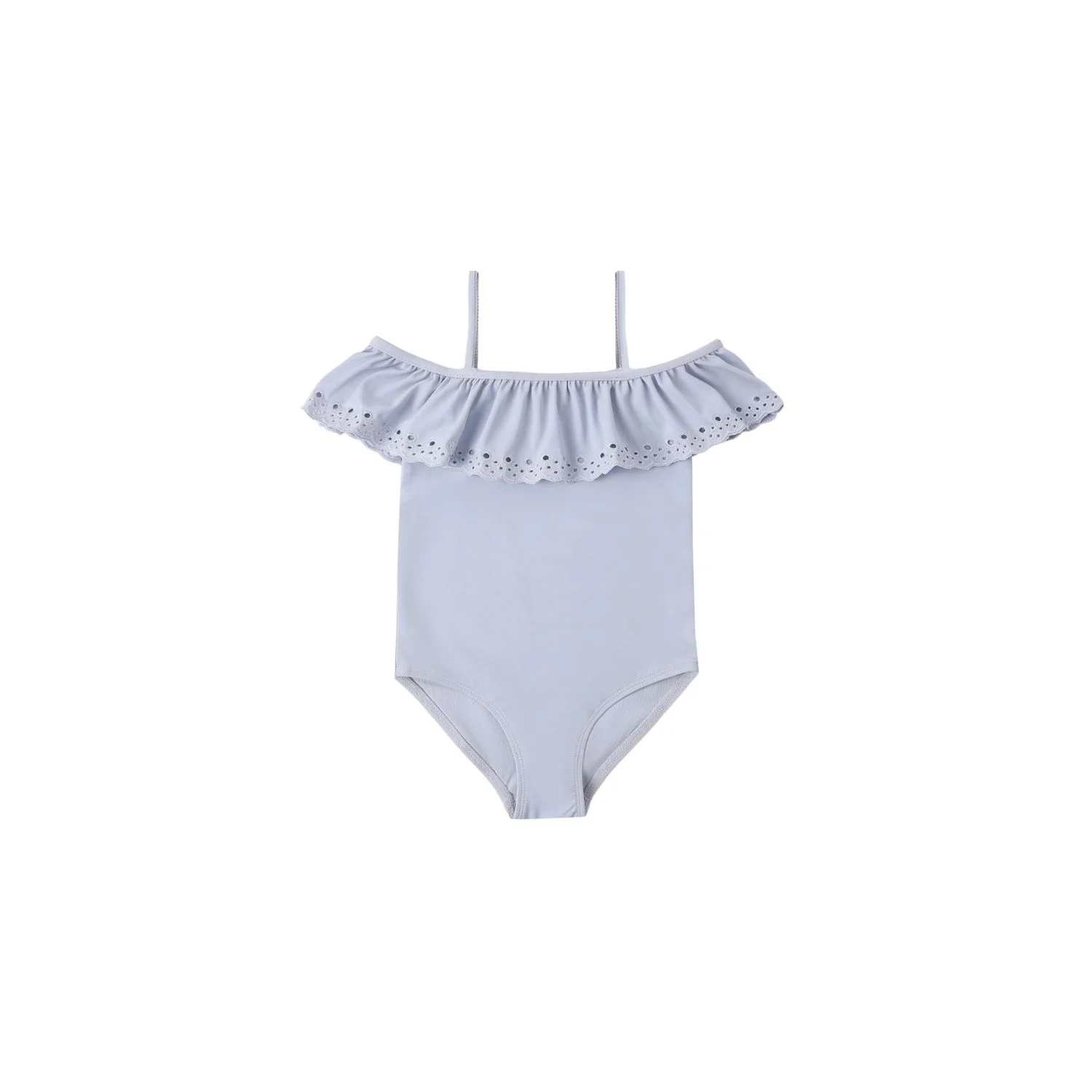 Rylee + Cru Off-The-Shoulder One-Piece – Periwinkle