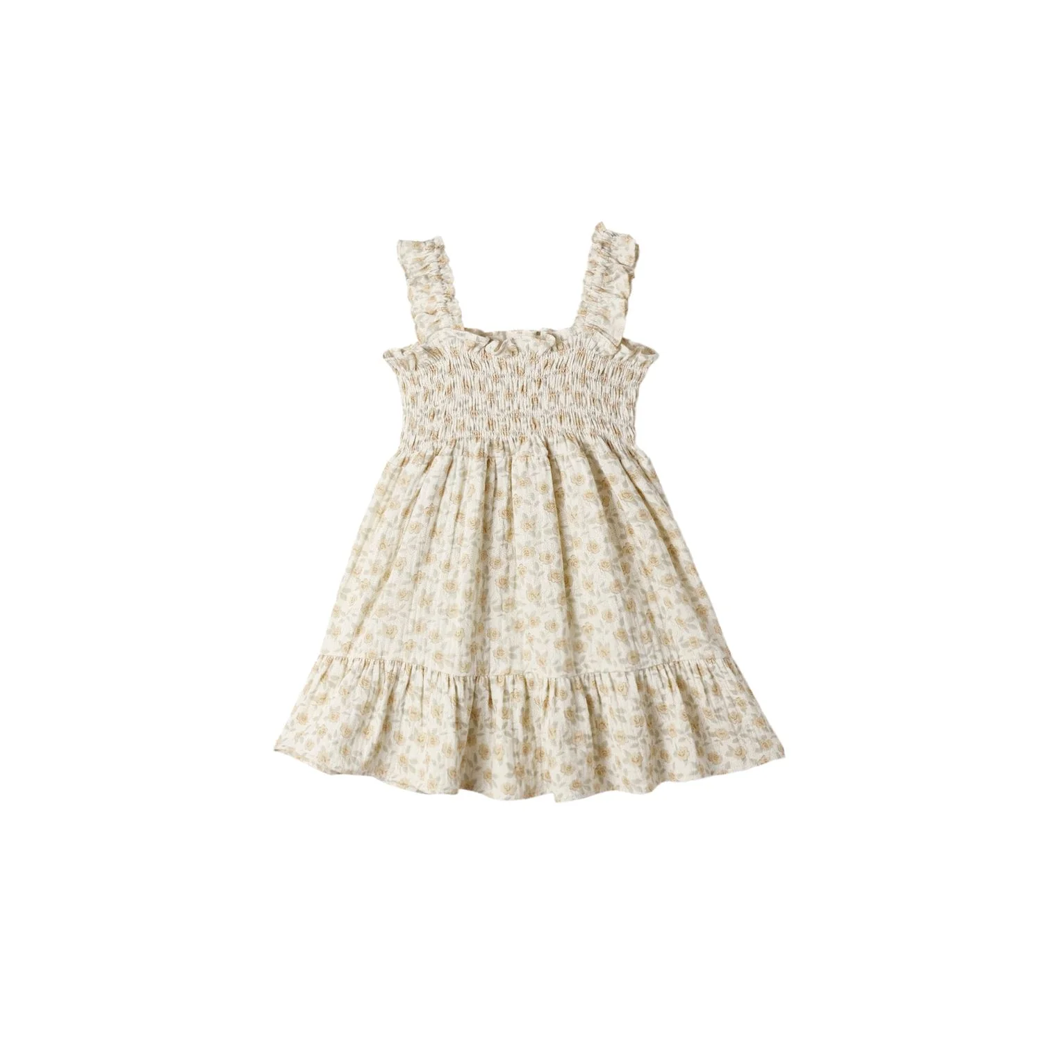 Rylee + Cru Sutton Dress – Yellow Floral