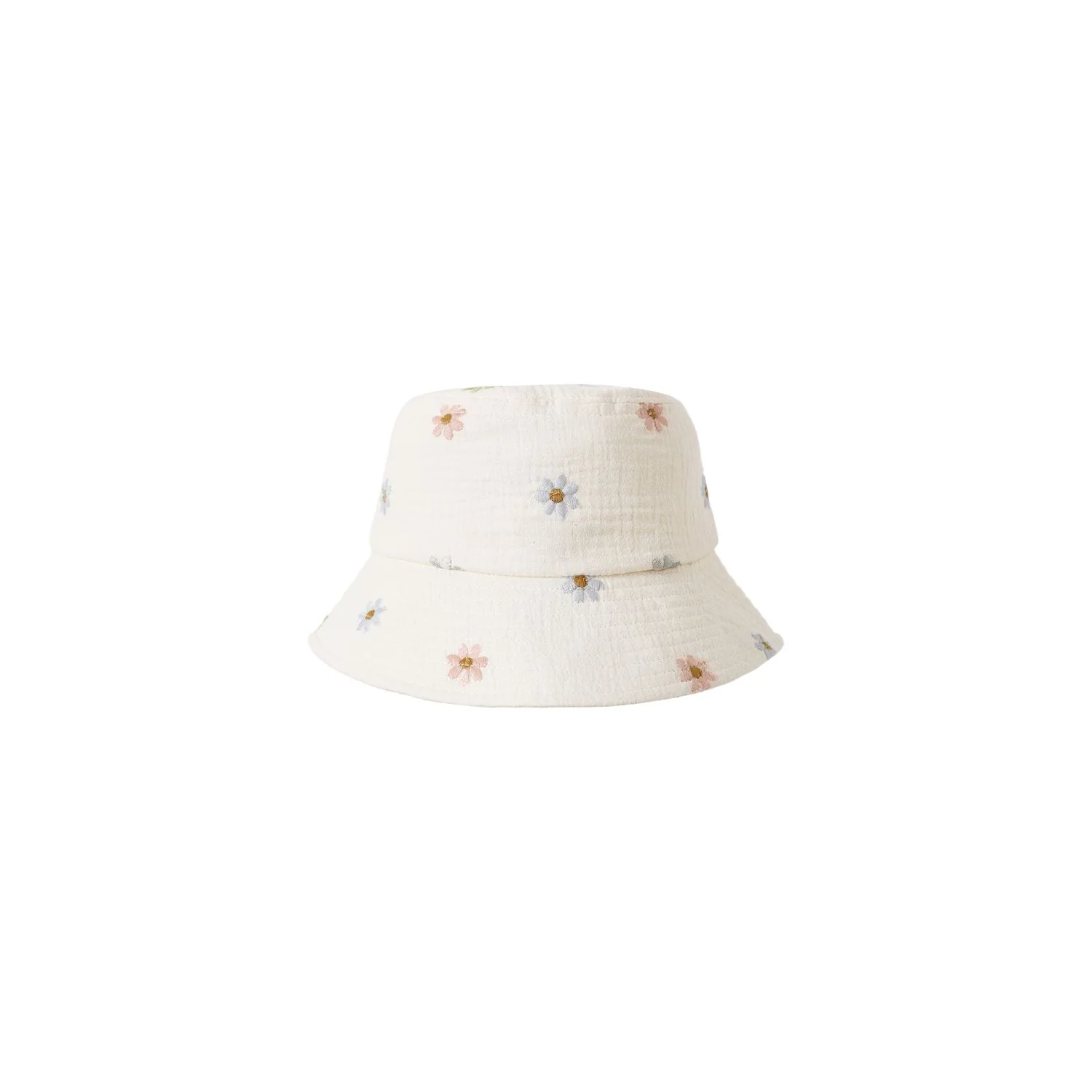 Rylee + Cru Bucket Hat – Embroidered Daisies