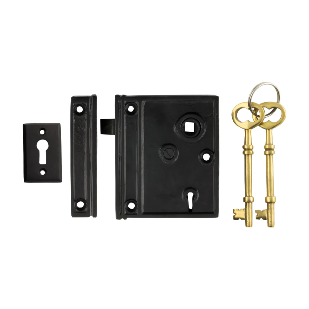 Tradco Rim Lock H95xW80mm