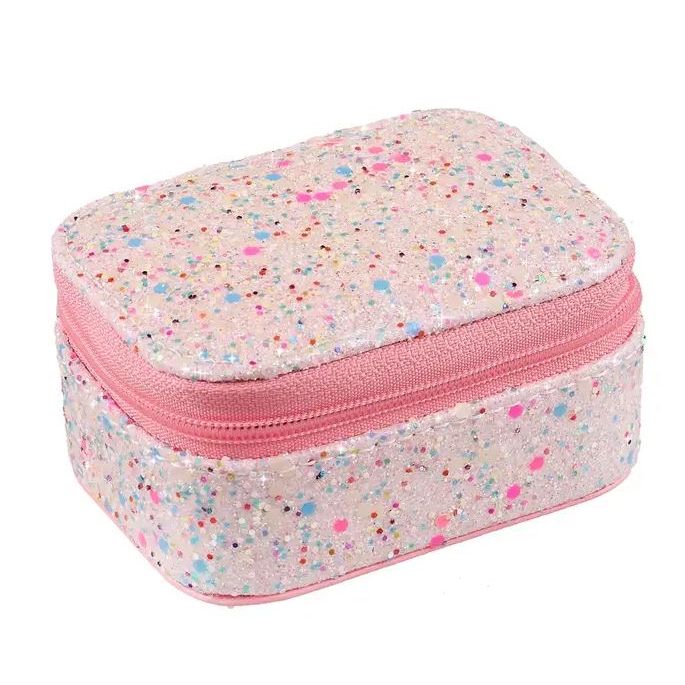 Rockahula Rainbow Confetti Glitter Mini Jewelry Box