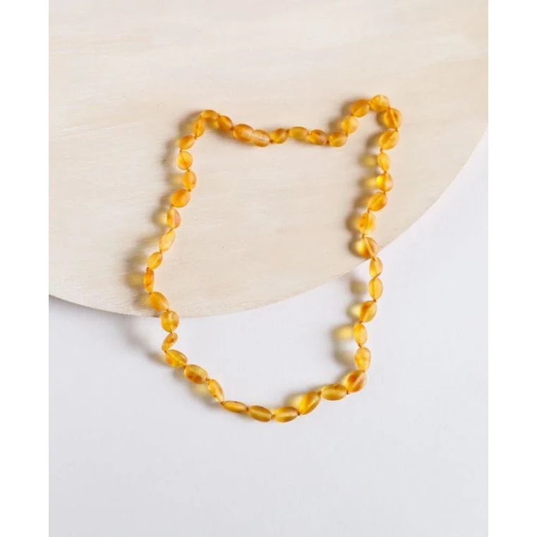 Canyonleaf Raw Honey Amber “Classic” Necklace