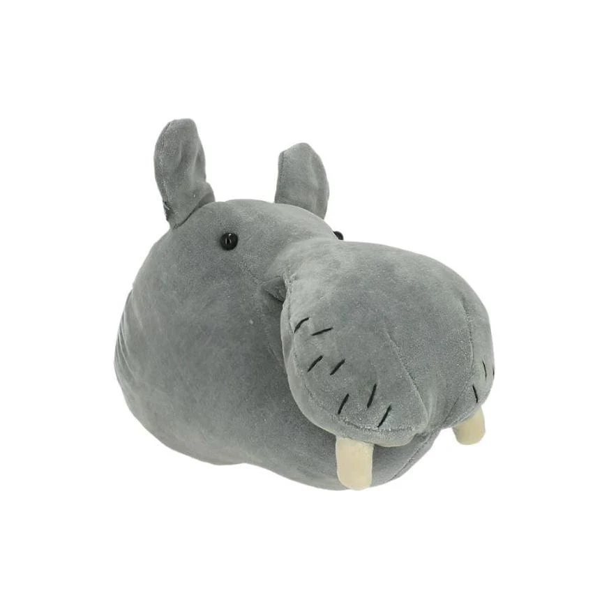 Fiona Walker  – Mini Velvet Hippo Head