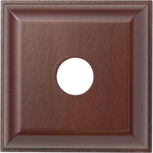 Tradco Single Switch & Socket Wood Blocks- Traditional Profile