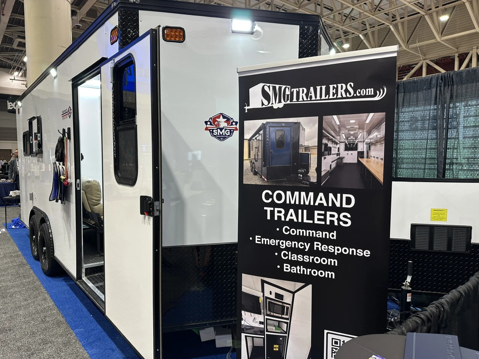 SMG TRAILERS | 8.5x18 V Nose Patriot Outage Fiber Trailer | #FST-8.5X18-FO - Image 3