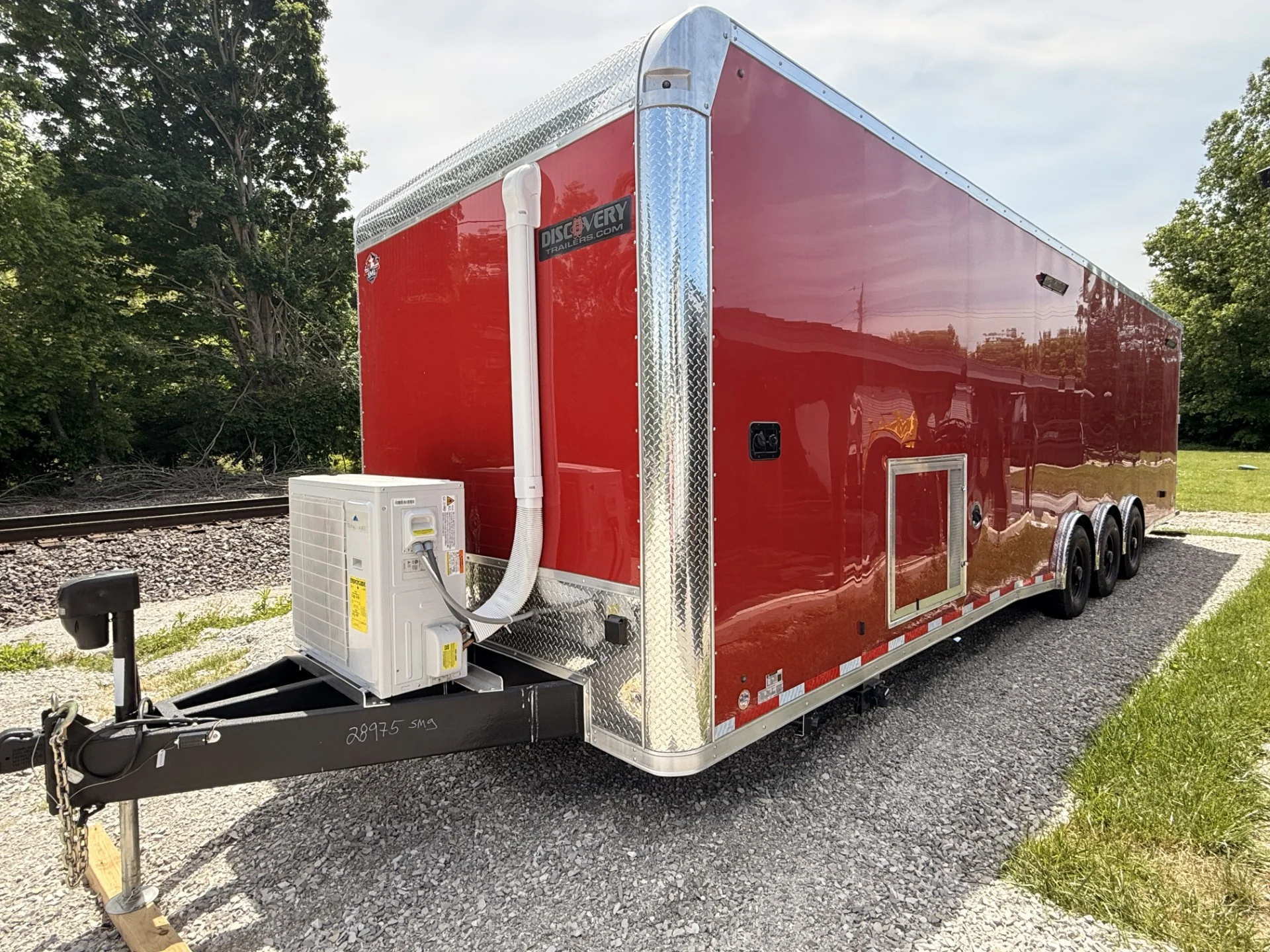 SMG TRAILERS | 8.5×32 Mobile Command & Emergency Response Trailer | #8.5X32-COMM-RED