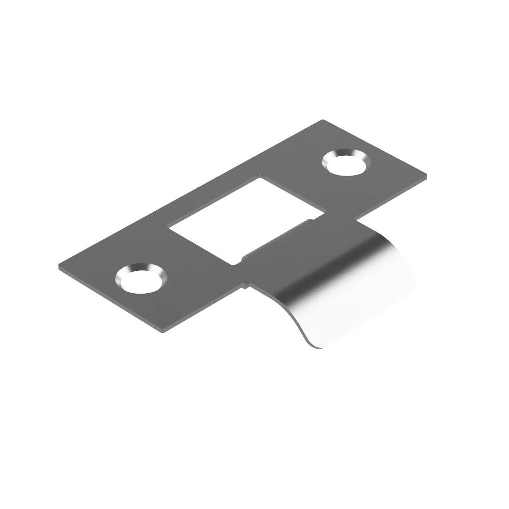 Extended Latch Strike Plate 025mm