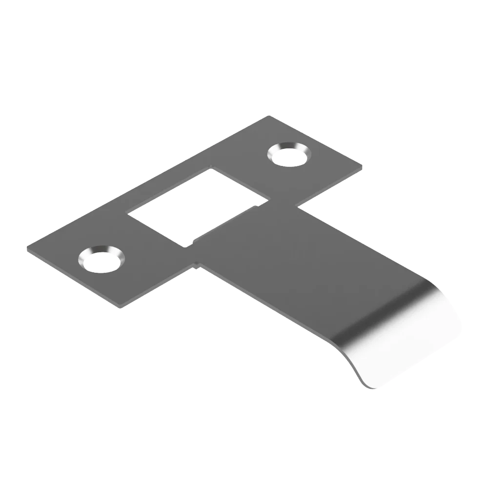 Extended Latch Strike Plate 050mm