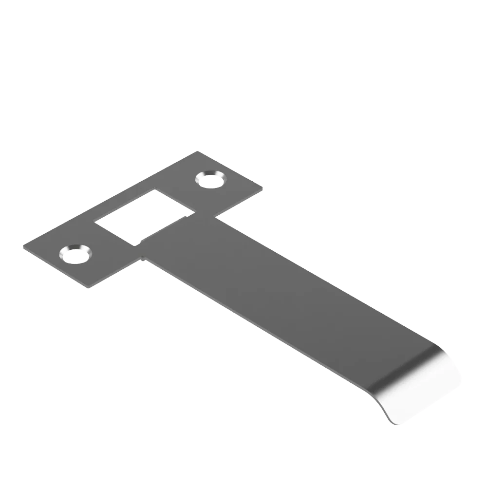 Extended Latch Strike Plate 100mm