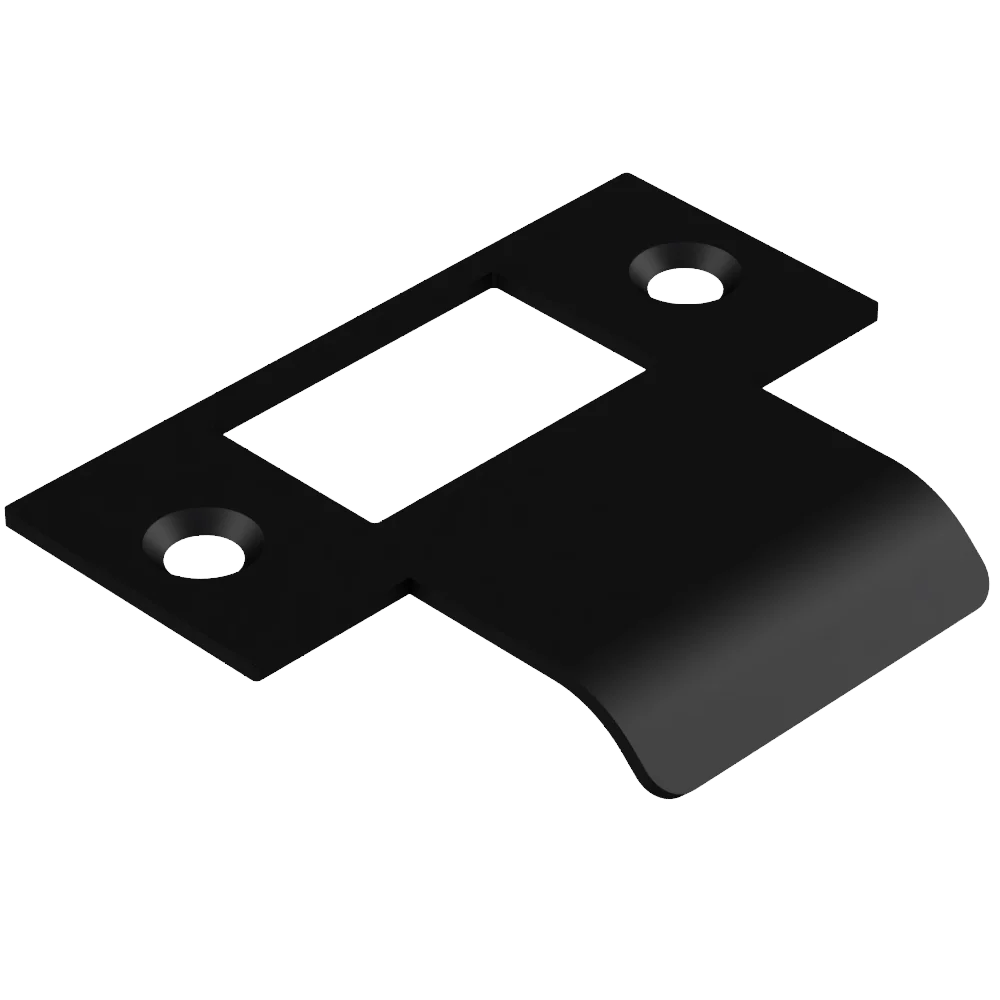 Extended AUS Mortice Lock Strike Plate 030mm