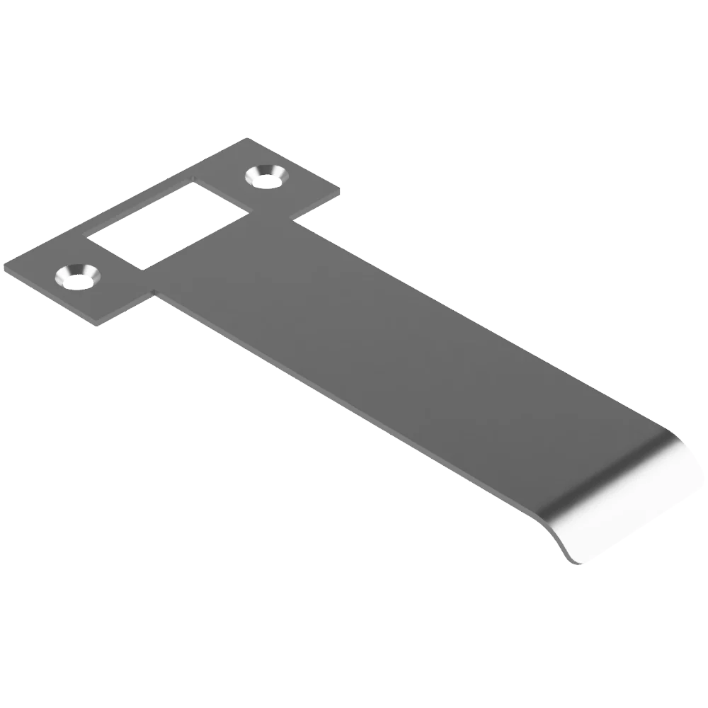Extended AUS Mortice Lock Strike Plate 120mm