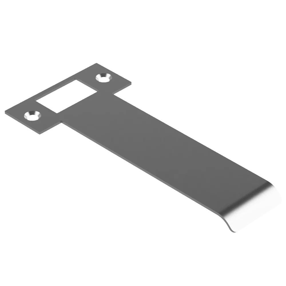 Extended AUS Mortice Lock Strike Plate 130mm