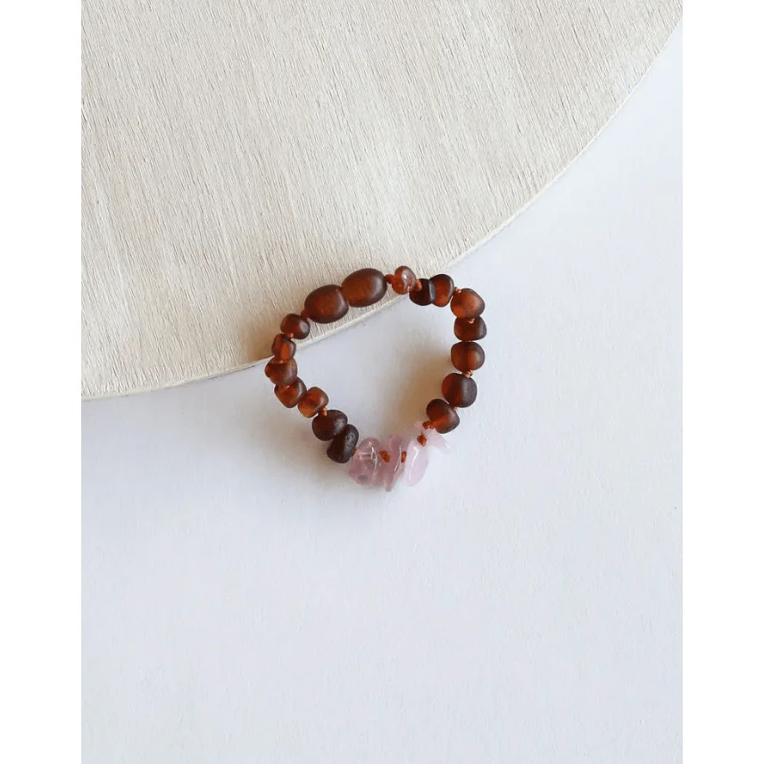 Canyonleaf Kids Raw Amber Bracelet 5″ Teeny