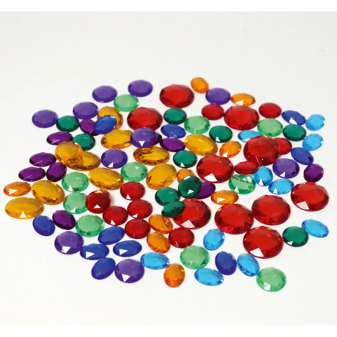 Grimm’s 100 Small Acrylic Glitter Stones