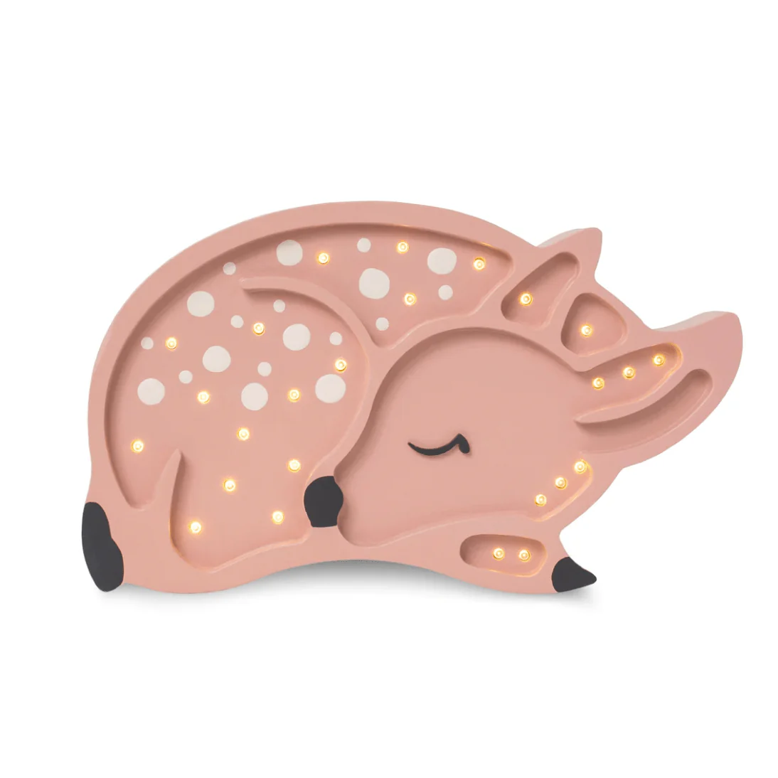 Little Lights Deer Lamp- Brown
