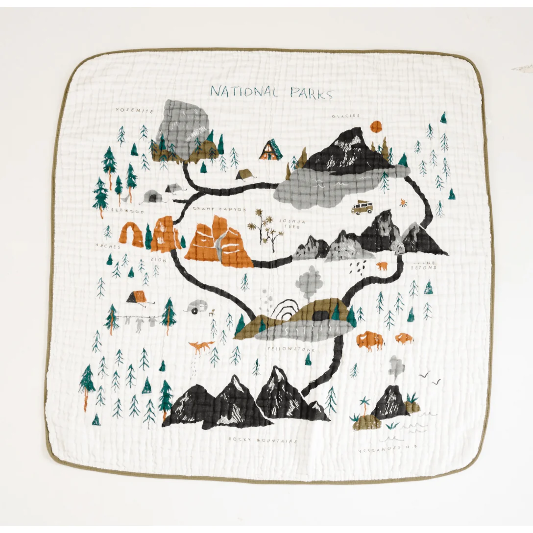 Clementine Kids National Parks Quilt