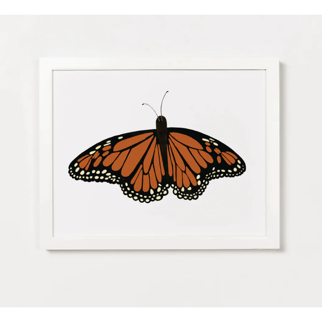 Clementine Kids Monarch Butterfly Art