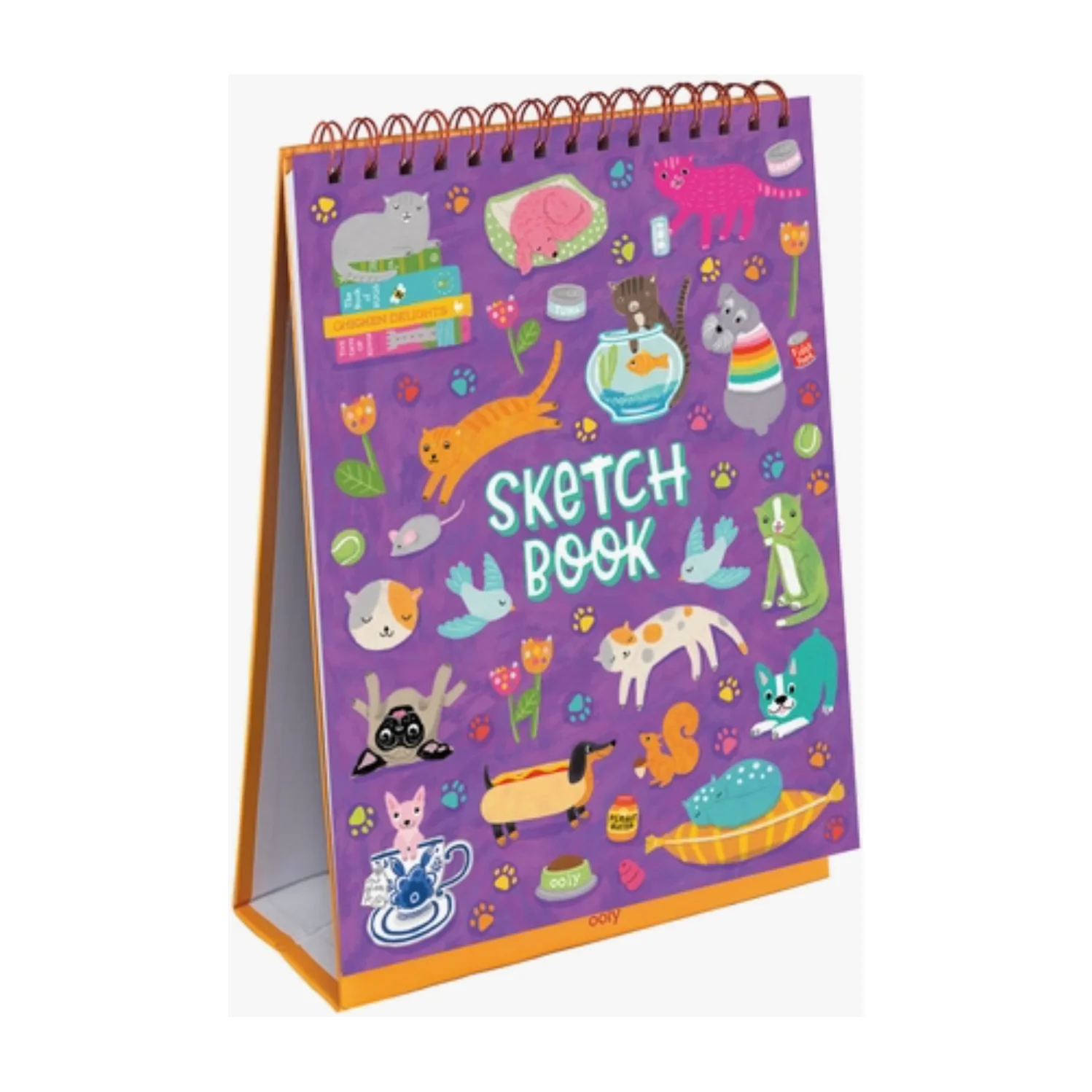Ooly Sketch and Show Standing Sketchbook -Pets At Play