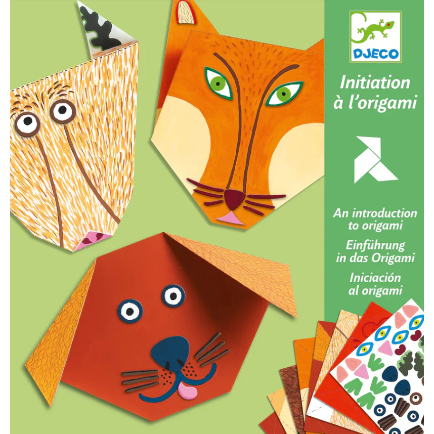 Djeco Animal Origami Paper Craft Kit