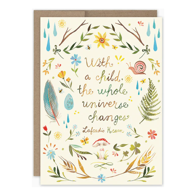 Biely & Shoaf Whole Universe New Baby Card