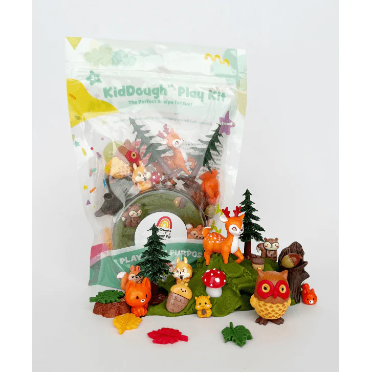 Earth Grown KidDough Play Kit- Forest Friends