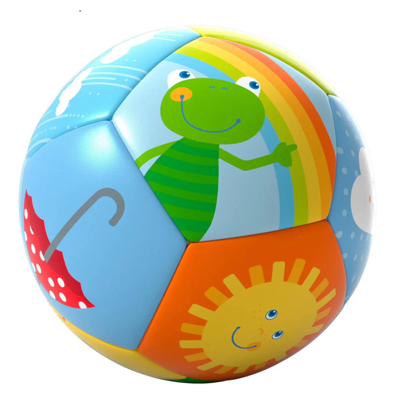 Haba Rainbow World Baby Ball 4.5″