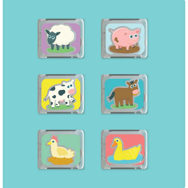 Glo Pals Limited Edition Spring Light-Up Cubes 6 Pack