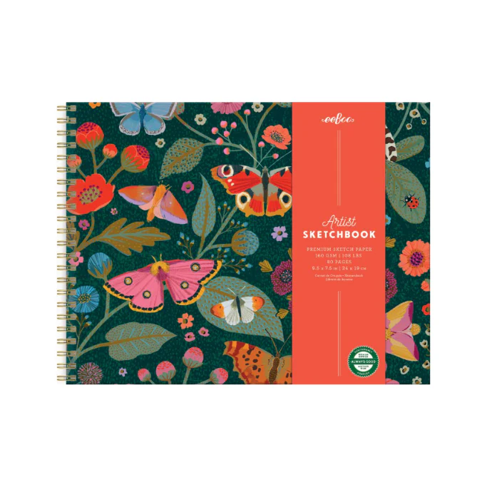 eeBoo Victoria’s Hardcover Artist Sketchbook