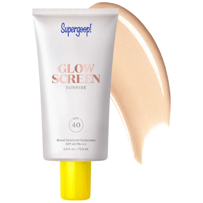 Supergoop! Glowscreen Jumbo SPF 40- Sunrise, 2.5oz