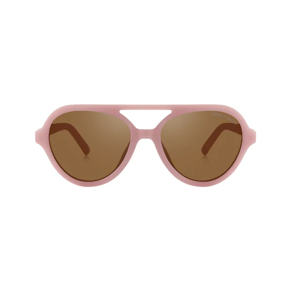 Grech & Co Aviator Polarized Sunglasses- Heather Rose