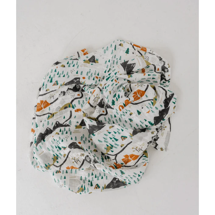 Clementine Kids National Parks Swaddle- Mini Pattern