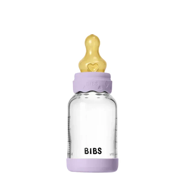 BIBS – Baby Glass Bottle Boheme Set 4oz Latex