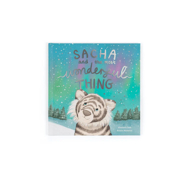 Jellycat Sacha and the Most Wonderful Thing Book