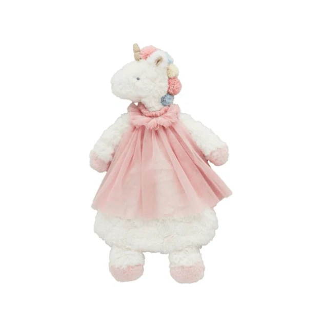 Mud Pie Unicorn Princess Plush Woobie