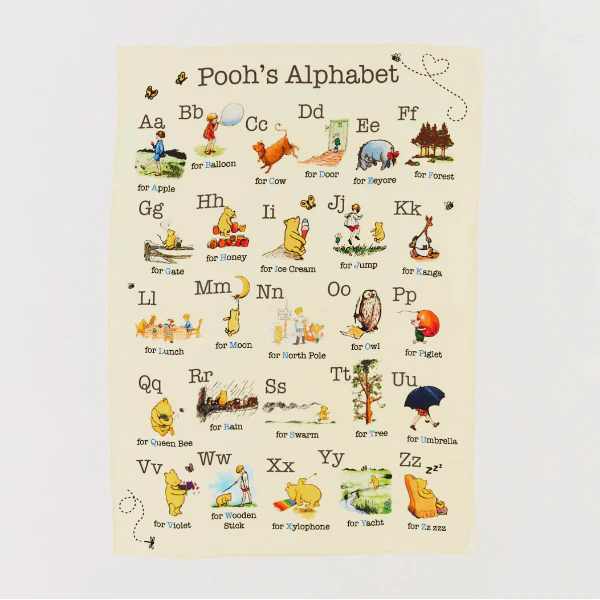 Sarah’s Silks Winnie the Pooh ABC Seek & Find Playsilk