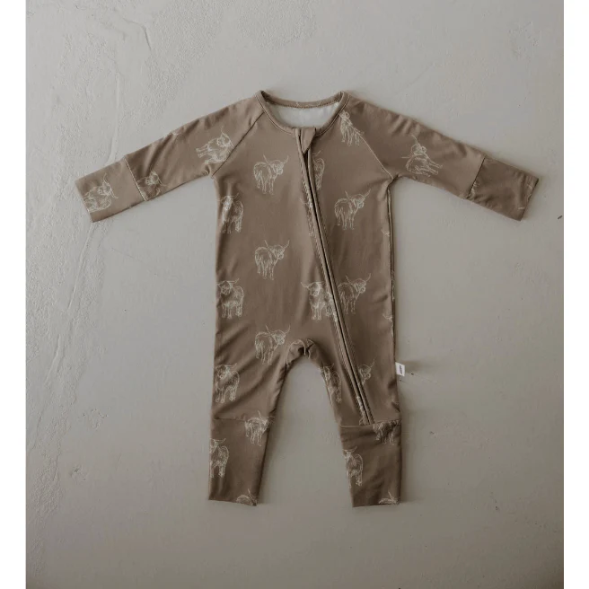 Forever French Bamboo Zip Pajamas – Highland